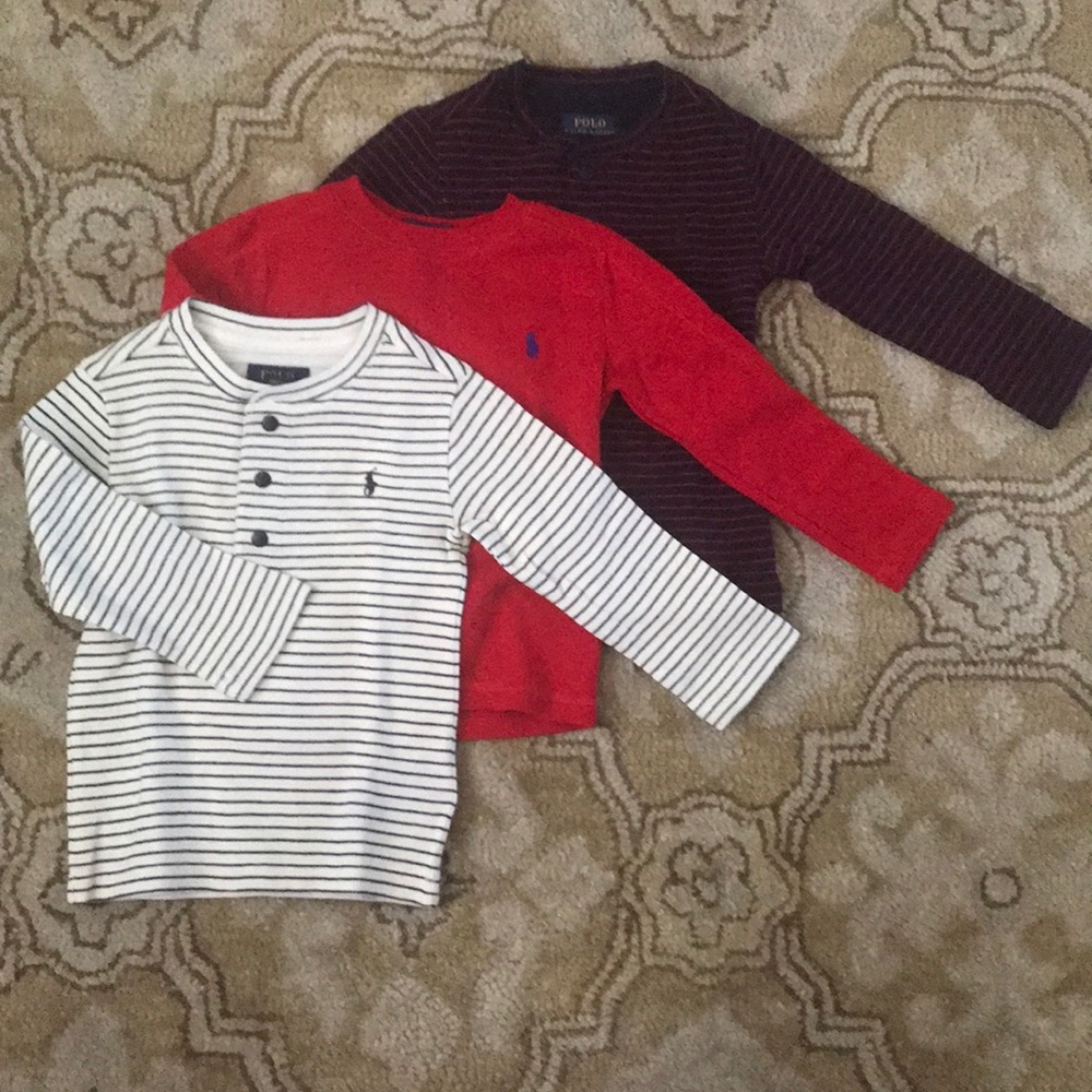 Set of 3 POLO Ralph Lauren LS Thermals